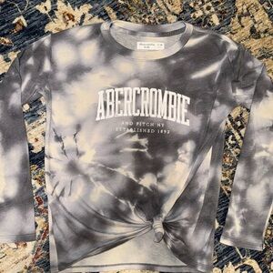 Abercrombie kids Abercrombie & fitch girls/youth tie dye long sleeve shirt top